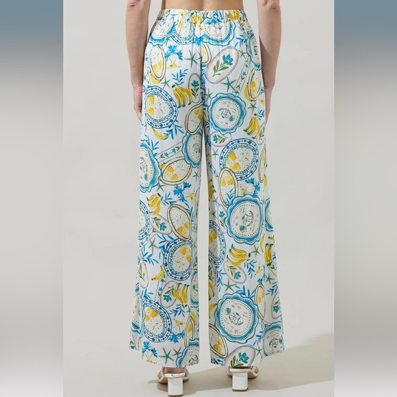 SugarLips Harvest Island Elena Wide Leg Pant & Brinley One Shoulder Top Set - Picture 4 of 11